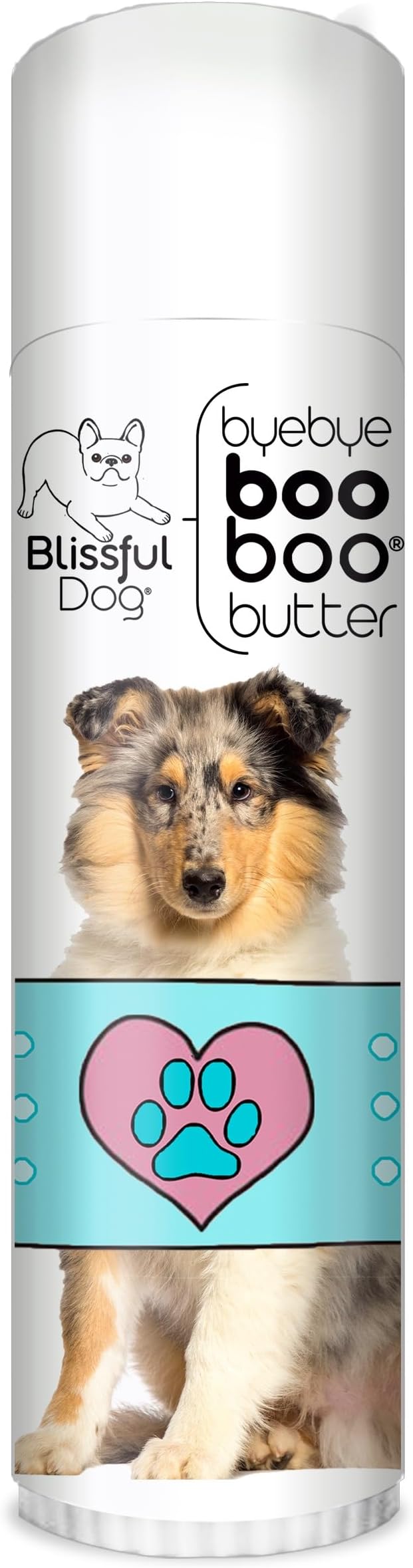 The Blissful Dog .50 oz Tube Collie Booboo Butter