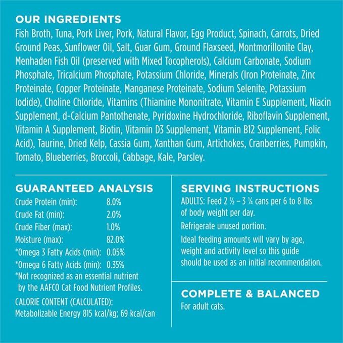 Instinct Flaked Entrée Wet Canned Cat Food - Tuna, 3 oz. Cans (Pack of 24)