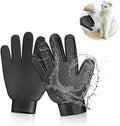 Grooming Glove for Deshedding - Efficient Pet Hair Remover Brush for Dogs, Cats, Horses (Long & Short Fur)