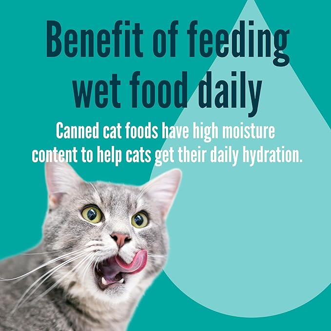 A Strong Heart Canned Wet Cat Food, Mixed Grill Dinner - 13.2 oz Cans (Pack of 12), Made in The USA with Real Chicken & Liver