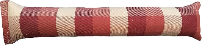 15" Catnip Cat Kicker Toys/Kitty Kick Sticks/Cat-Nip Kick Sticks (Beige and Red Plaid) (Kickers Filled with 1 oz Premium Canadian Catnip)