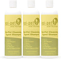 Puppy Safe 6in1 Pet Shampoo, Shampoo for Dogs with Deshedding Coat, Dry Itchy Skin, Hypoallergenic and Sensitive Skin, Scented Vanilla and Lavender (16 Fl oz (Pack of 3), 16 Fl oz)