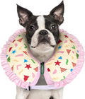 CuteBone Inflatable Dog Donut Collar Alternative for Large Dogs After Surgery-Double Adjustable Neck Range P23SO00104L