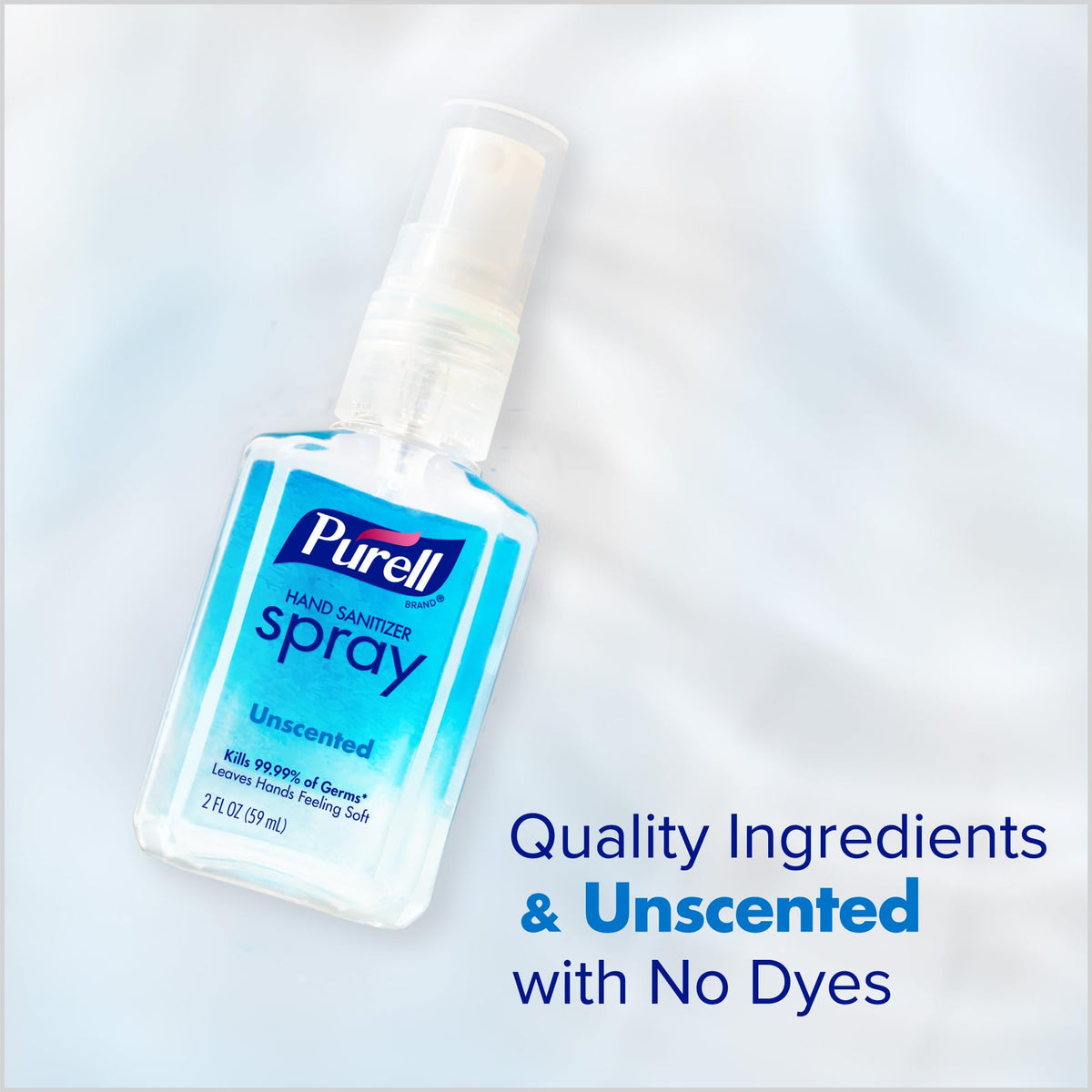 PURELL Hand Sanitizer Spray, Infused with Essential Oils, Scented Variety Pack, 2 fl oz Travel-Size Bottle (Pack of 6) - 2026-04-ECMP