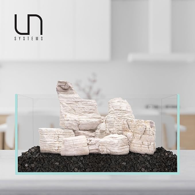 Ultum Nature Systems Controsand Vesuvius Aquarium Gravel (8L) - Versatile Substrate for Planted & Shrimp Tanks