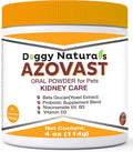 Azovast Powder Kidney Restores & Kidney Powder for Dogs & Cats, (4 Oz) - (175 Scoop/Jar) NO Refrigeration Required - Help Support Kidney Function & Manage Renal Toxins (Made in U.S.A) (4 Oz)