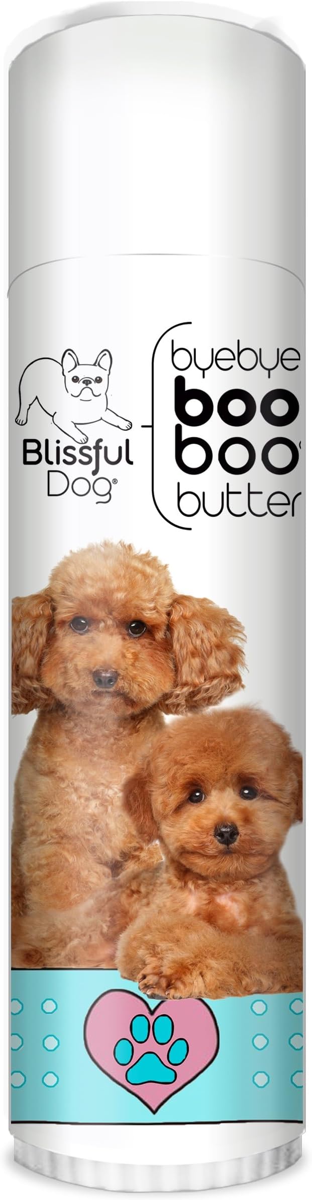 The Blissful Dog .50 oz Tube Poodle Booboo Butter