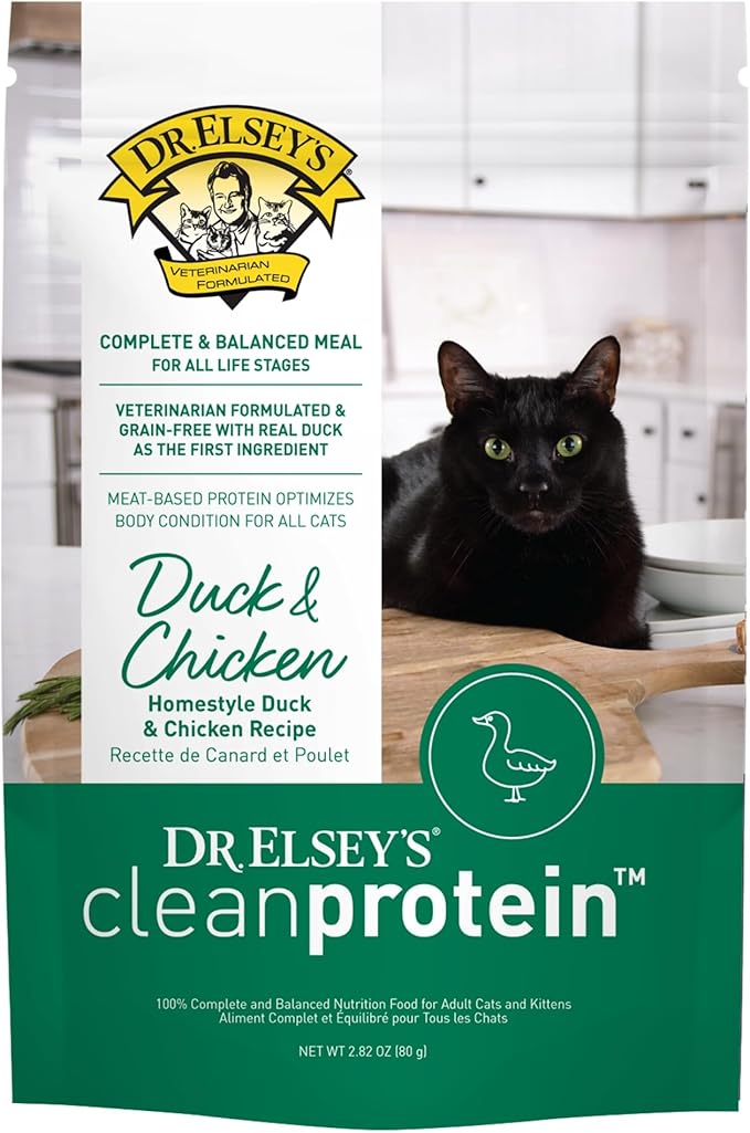 Dr. Elsey's® cleanprotein® Duck & Chicken Homestyle Recipe All-Meat Pouch (Pack of 12)