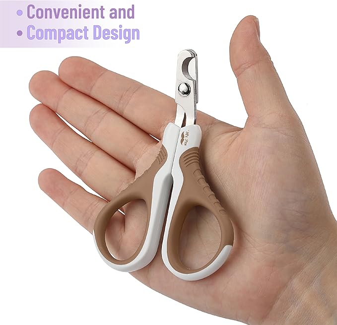 Mr. Pen Cat Nail Trimmer - Brown, Claw Clippers for Cats & Kittens, Also Suitable for Small Dogs