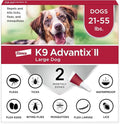 K9 Advantix II Large Dog Vet-Recommended Flea, Tick & Mosquito Treatment & Prevention | Dogs 21-55 lbs. | 2-Mo Supply (Packaging may vary)