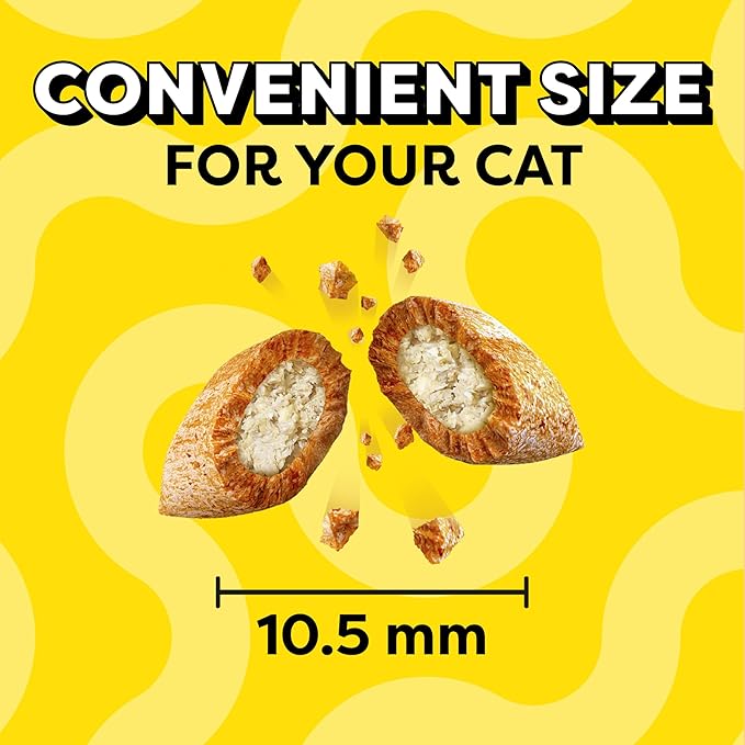 Temptations Classic Crunchy and Soft Cat Treats Tempting Tuna Flavor, 3 oz. Pouch (Pack of 12)