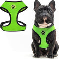 BINGPET No Pull Dog Harness,Soft Mesh Breathable All Weather Vest Harness,Safety Protection Design Durable Adjustable Step-in Easy Walk Dog Harness for Small Medium Large Dogs(Green,M)