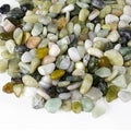 2.5 lbs Jade Pebbles for Indoor Plants, 3/8" Plant Rocks for Pots Indoor, Decorative Small Stones for Plants, Bamboo,Vase, Succulent, Highly Polished Small River Rocks