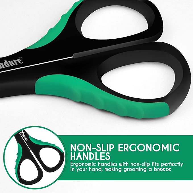Candure Cat Nail Clippers for Cats, Rabbits, Hamsters, Birds - Stainless Steel Trimmer with Precise Angled Edges for Easy & Safe At-Home Grooming
