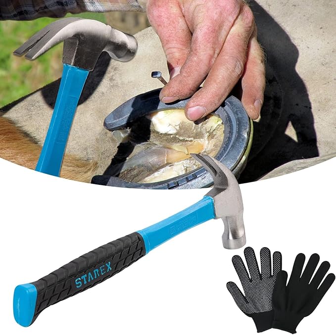 1112 Temp 11pcs Farrier Tools Farrier kit Horse shoeing Tools Farrier Supplies Farrier Tools for Horses Cattle Sheep and Donkeys
