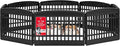 IRIS USA 24" 8-Panel Puppy Playpen, 83.5 x 83.5 x 23.63, Dog Playpen, Dog Play Pen Indoors, Pet Fence, Small Pets, Black