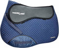 Thinline Cotton Quilted Jumper Durable Breathable Horse Riding Washable Shock-Absorbing no-Slip Thin Equine Saddle Pad - Equestrian Equipment and Accessories