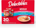 Hartz Delectables Bisque Variety Pack Lickable Cat Treat, 30 Count (Pack of 1)