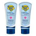 Banana Boat Light As Air Sunscreen Lotion SPF 50 Twin Pack | Lightweight & Non-Greasy Lotion Sunscreen SPF 50, Sunblock, Oxybenzone Free, 6oz each