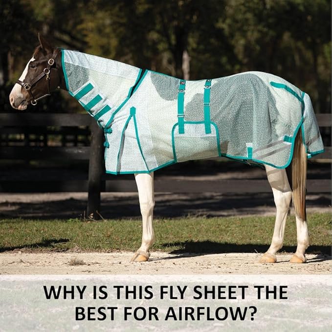 Schneiders Ripstop Nylon Mesh II Horse Fly Sheets | Optimal Airflow & UV Protection
