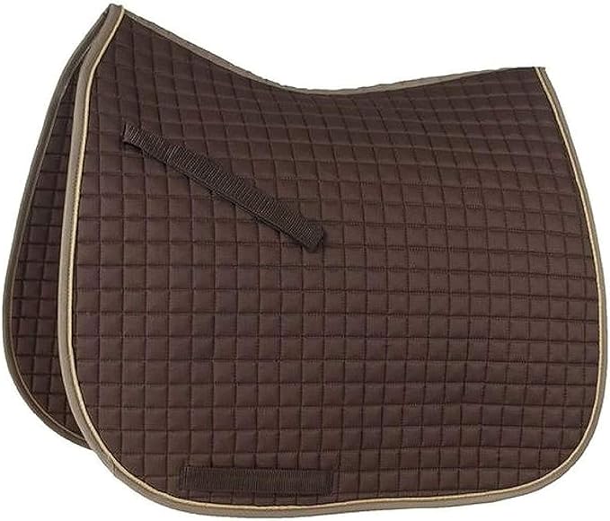 Leather English Riding Horse Saddle Starter Kit Brown Saddle Combo Pack Set of 7 pcs