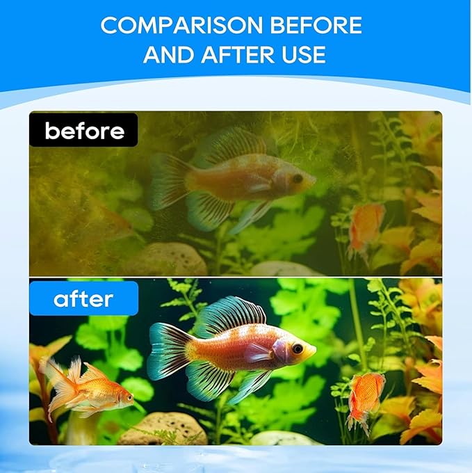 Medium Filter Cartridges Compatible with Tetra Whisper Bio-Bag Filter Cartridges Medium for Aquariums 10i IQ10 PF10, Fish Tank Filter Cartridges Power Filter Replacement for Tetra Filter, 6 PCS