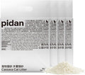 pidan Cassava Cat Litter clumping,Odor Control,Plant-Based Natural Ingredients,Ultra Absorbent and Fast Drying,Low,Dust,Scented (5.3lb×4bags)