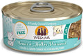 Weruva Classic Cat Paté, Meows n' Holler PurrAmid with Chicken & Shrimp, 5.5oz Can (Pack of 8), Brown