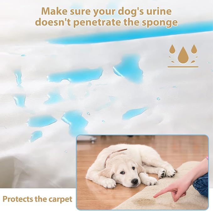 BFPETHOME Extra Large Dog Bed, Washable, Large Dog Bed with Removable Cover, Waterproof Lining and Non-Slip Bottom,Egg-Crate Foam Pet Sofa Bed