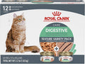 Royal Canin Feline Care Nutrition Digestive Care Wet Cat Food Variety Pack, 12 Pack, 2 Varieties, 3 oz Cans