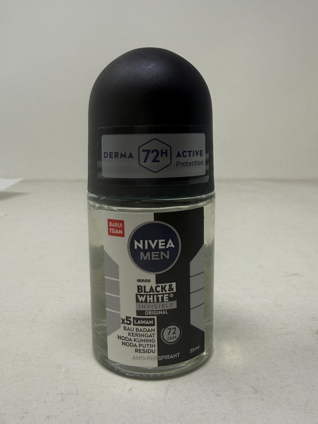 Nivea Men Invisible Deodorant Roll-On - Black & White Protection | 1.69 fl oz