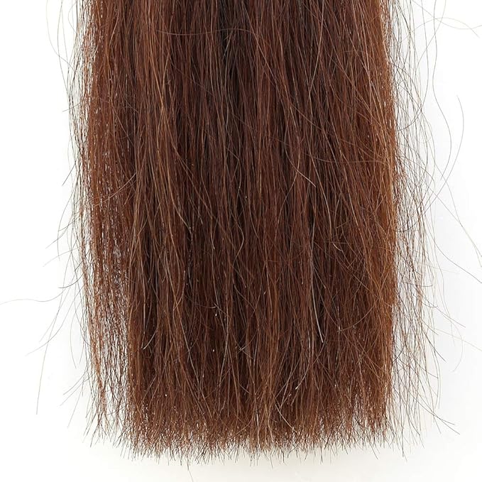 Horse Tail Extensions with Braided Horsehair Loop, Blunt Cut Bottom, 28-30 inches Long and 3/8 lb Weight