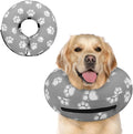 Supet Inflatable Dog Cone Collar Alternative After Surgery, Dog Neck Donut Collar Recovery E Collar for Neuter, Soft Pet Cone for Small Medium Large Dogs