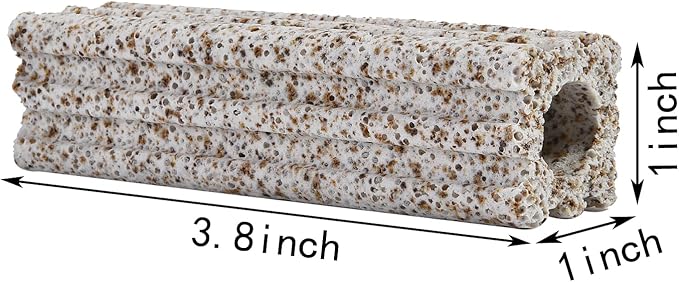 ALEGI Ceramic Bio Filter Media, Porous Media Filter Media for Sump Tank, Pond, Aquarium Fish Tank (Small 108 pcs)