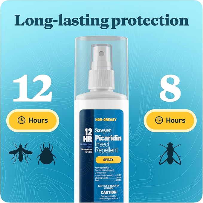 Sawyer Products SP543 Premium Insect Repellent with 20% Picaridin, Pump Spray, 3-Ounce,Clear