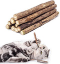 10 PCS Cat Catnip Sticks, Natural Matatabi Silvervine Sticks - Cleaning Teeth Molar Tools Kitten Chew Toy Natural Catnip Cats Toy