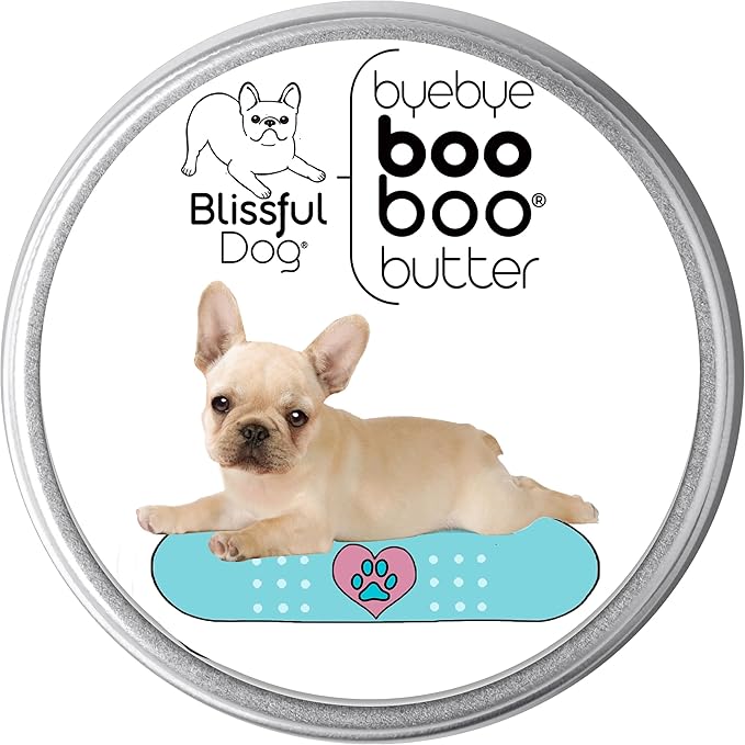 The Blissful Dog 2 oz TIN French Bulldog Booboo Butter