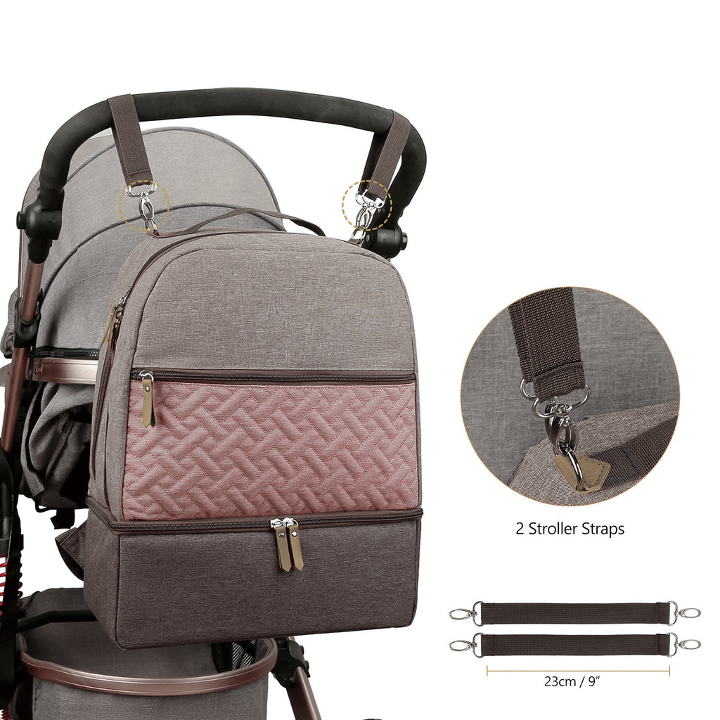 Mother And Child Travel Mummy Bag Outdoor Dining Baby Insulated Backpack