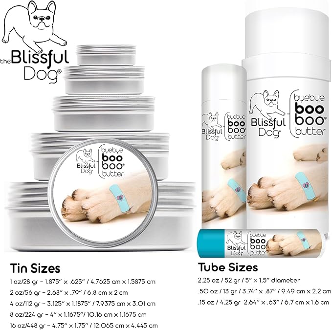 The Blissful Dog .15 oz Tube Labrador Retriever Booboo Butter