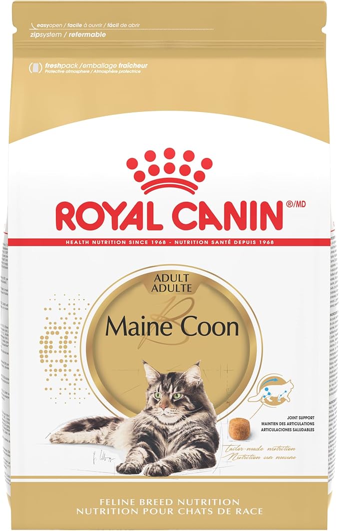 Royal Canin Maine Coon Breed Adult Dry Cat Food, 6 lb bag