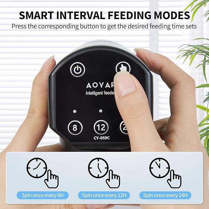 Automatic Fish Feeder for Aquarium: Rechargeable Fish Feeder Dispenser,Moisture-Proof & 200ML Large Capacity Betta Turtle Vacation Feeder,Auto Fish Food Dispenser Timer for Weekends/Business