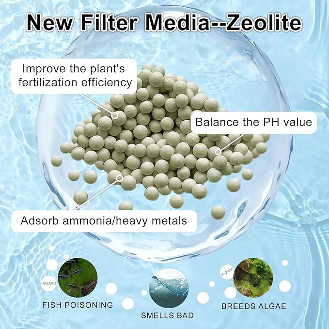 12 Pack Fish Tank Filter Cartridge for Whisper Bio-Bag Filters, Large Aquarium Replacement Filter Cartridges for Whisper Filters 20i,40i/IQ20,30,45,60/PF20,30,40,60 and ReptoFilter