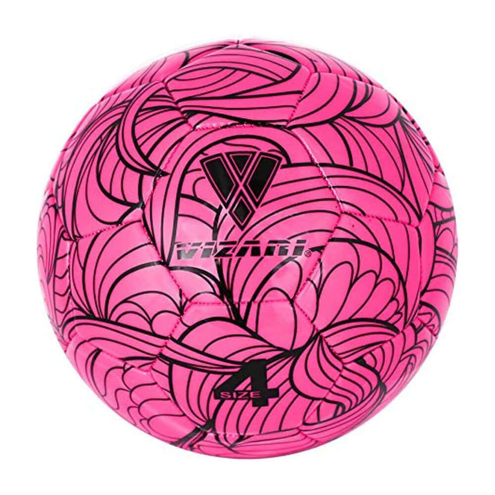 Vizari Cali Pink/Black Soccer Ball