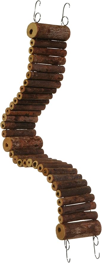 Prevue Pet Toy NAT Wonder Walk Bird Ladder, Small (62808) (Pack of 2)