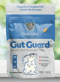 Gut Guard™ – Advanced Probiotic Formula for Herbivores, 100 Tablets, Banana Flavor (Rabbits, Guinea Pigs, Chinchillas, Hamsters)