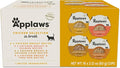 Applaws Natural Wet Cat Food, Limited Ingredient, Grain-Free, Protein with No Artificial Additives, Variety Chicken Selection in Broth (16 x 2.12 oz Easy-Open Cups)