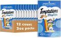 Temptations MixUps Surfer's Delight Flavor Crunchy and Soft Cat Treats, 3 oz. Pouch (Pack of 12)