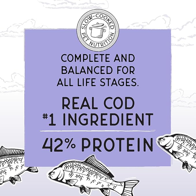 Blackwood Bounty Dry Cat Food, Cod & Carp Recipe for All Life Stages, 10 Pound Bag, High Protein, Grain Free
