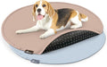 Paw Inspired Round Washable Pee Pads for Dogs (2 Pack), Reusable Puppy Pads for Potty Training, Whelping, Waterproof Mat, Leakproof, Non-Slip Liners (36 Inch, Pack of 2)