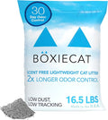 Boxie® Unscented 30 Day Natural Odor Control Cat Litter, 16.5lb Lightweight Plant Based Kitty Litter